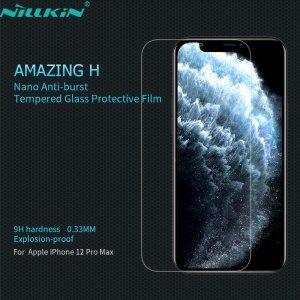 Для iPhone 14 12 Pro Max закаленное стекло Nillkin H 0,33 мм Защитная пленка экрана 11 X XS XR 7 8 Plus Mini Film