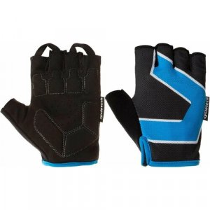 Перчатки , черный, синий Cyclotech. Цвет: черный/синий