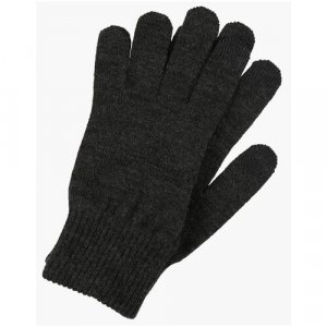 Перчатки Levis, размер L, серый, черный Levi's. Цвет: серый/черный/dark grey