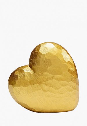 Фигурка декоративная KARE Design Heart, коллекция Сердце. Цвет: золотой