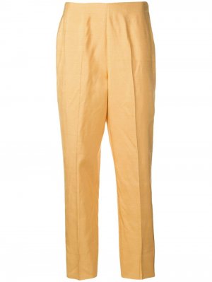 Зауженные брюки 1960-х годов Emilio Pucci Pre-Owned. Цвет: оранжевый