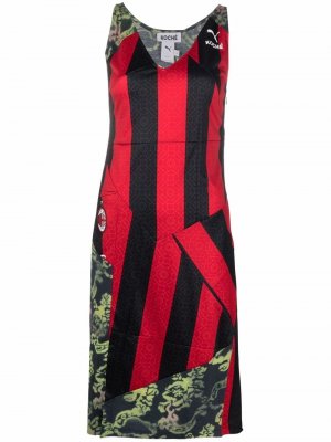 Multi-print dress Koché. Цвет: черный