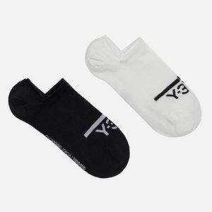 Комплект носков Invisible 2-Pack Y-3. Цвет: чёрный