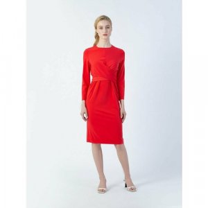 Платье , размер XS, красный LeaVinci. Цвет: алый/красный