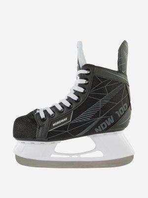 Коньки хоккейные детские NDW G100, Черный, размер 36 Nordway. Цвет: черный