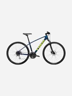 Велосипед городской Dual Sport 2 700C, 2021, Синий Trek