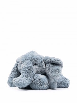 Мягкая игрушка Huggady Elephant Jellycat. Цвет: синий