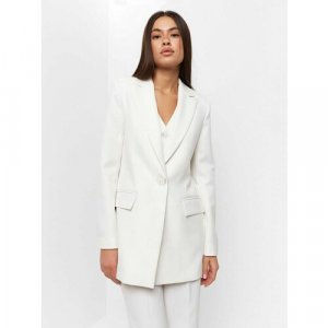 Пиджак , размер 44, экрю, белый MIST. Цвет: экрю/белый