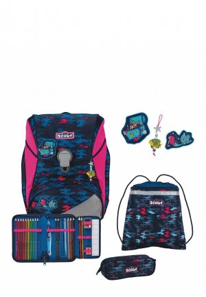 Набор школьных сумок ALPHA SET 4-TEILIG Scout, цвет magic sea SCOUT