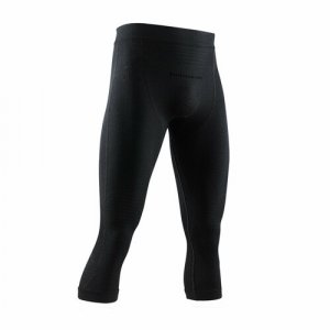 Термобелье низ Apani® 4.0 Merino Pants 3/4 Men, размер XL, черный X-bionic. Цвет: черный