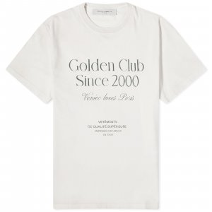 Футболка Golden Club, цвет Herritage White & Dark Greenцвет Green Goose