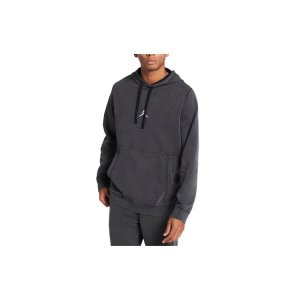 Dri-FIT Air Fleece Pullover Hoodie Black/White Men Streetwear DA9860-010 Jordan