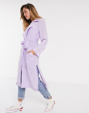Лавандовая куртка с драпировкой -Фиолетовый Skylar Rose