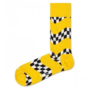 Носки Happy Socks. Цвет: желтый
