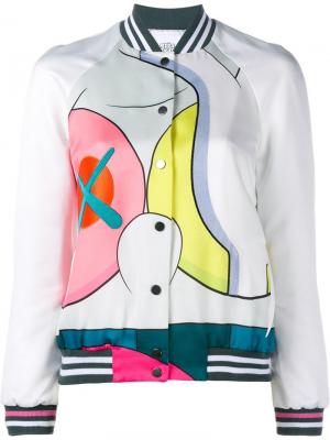 Куртка бомбер X KAWS Mira Mikati. Цвет: многоцветный