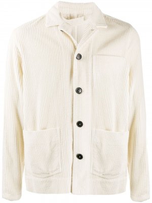 Вельветовая куртка-рубашка Altea. Цвет: нейтральные цвета