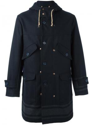 Пальто с капюшоном Equipe 70 '70. Цвет: синий