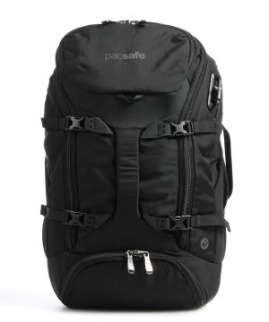Дорожный рюкзак Venturesafe EXP 15 дюймов из переработанного полиэстера, черный Pacsafe
