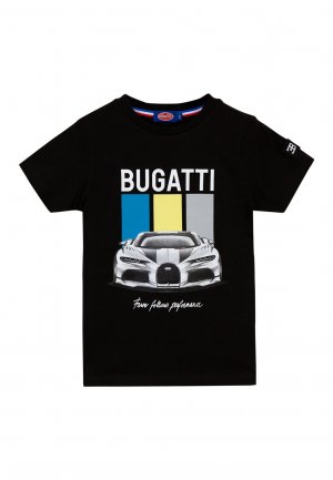 Футболка с принтом bugatti, цвет jet black Bugatti