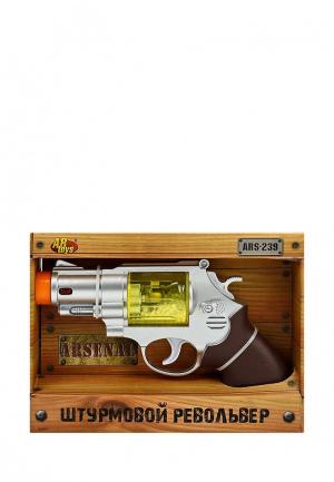 Игрушка Арсенал Револьвер штурмовой, со световыми и звуковыми эффектами. Цвет: разноцветный