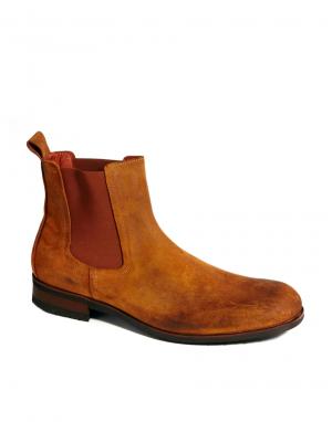Кожаные ботинки Jeremy Rokin. Цвет: коричневый