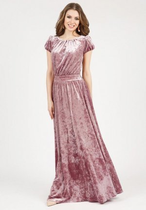 Платье Olivegrey. Цвет: розовый