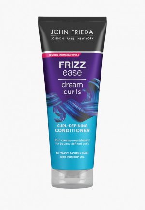 Кондиционер для волос John Frieda волнистых и вьющихся Frizz Ease DREAM CURLS 250 мл. Цвет: прозрачный