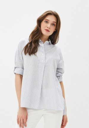 Рубашка Colletto Bianco. Цвет: серый