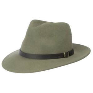 Шляпа , размер 57, зеленый Bailey