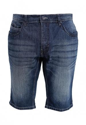 Шорты джинсовые E-Bound. Цвет: синий