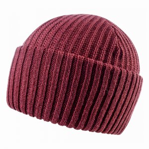 Knitted Hat Rutger Buff. Цвет: бордовый