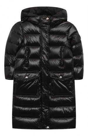 Пуховое пальто Woolrich. Цвет: чёрный