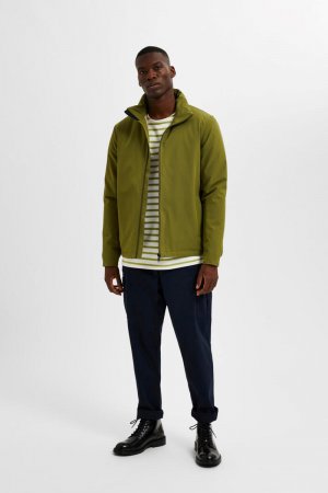 100% экологичная водонепроницаемая короткая куртка , зеленый Selected