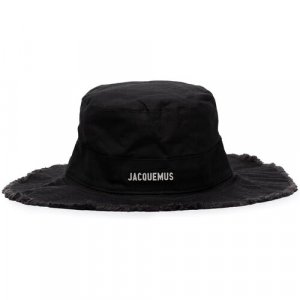 Шляпа Le Bob Artichaut Black, 58 Jacquemus. Цвет: черный
