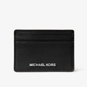 Визитница Michael Kors Pebbled Leather, черный
