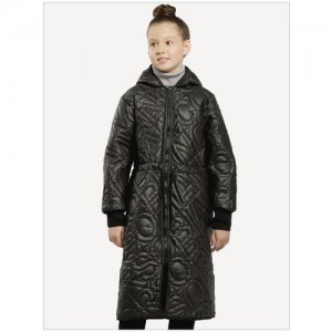 Пальто ORSO BIANCO Диони черный, размер 140. Цвет: черный