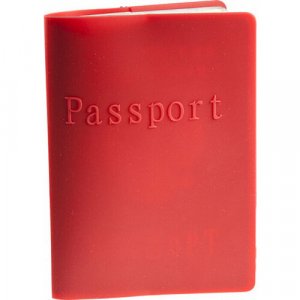 Обложка для паспорта , красный partner. Цвет: красный